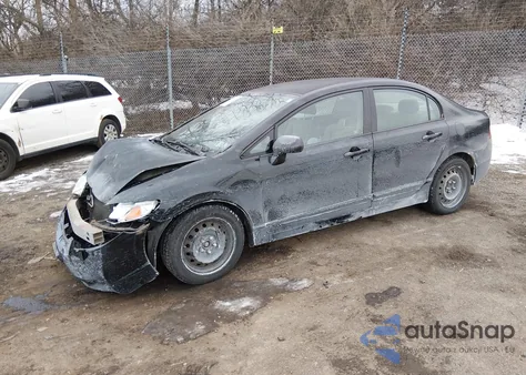 2010 Honda Civic Lx from USA, damaged, VIN 2HGFA1F53AH323554